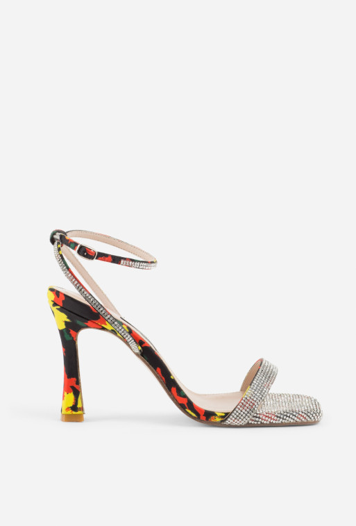 Katya combined textile
sandals /8 cm/