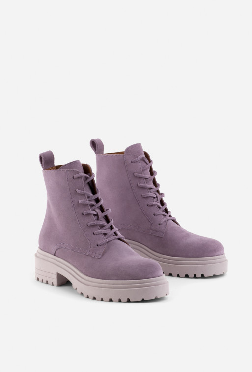 Riri purple suede
boots