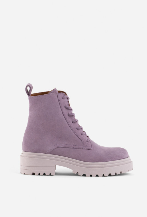 Riri purple suede
boots