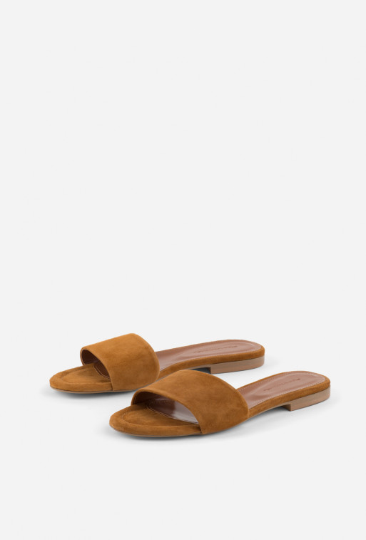 Reese brown suede
sandals