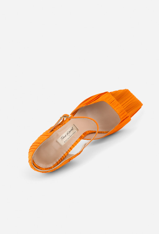 Tina orange textile
sandals /9 cm/