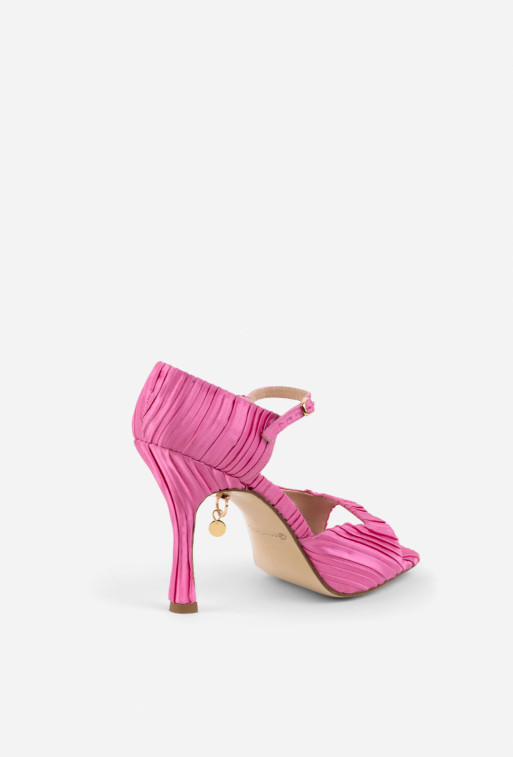 Tina pink textile
sandals /9 cm/