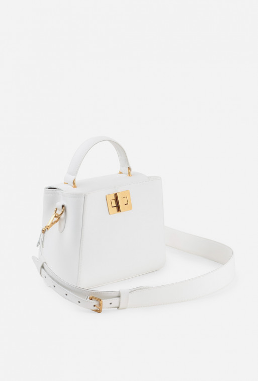 Erna mini RS
white leather /gold/