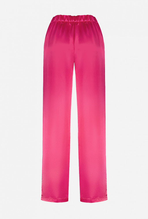 Cliff pink viscose pants