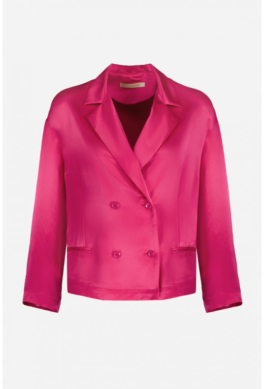 Claus pink viscose jacket
