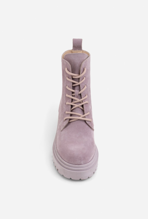 Riri purple suede
boots /baize/