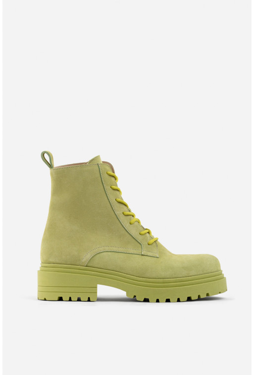 Riri lime suede
boots