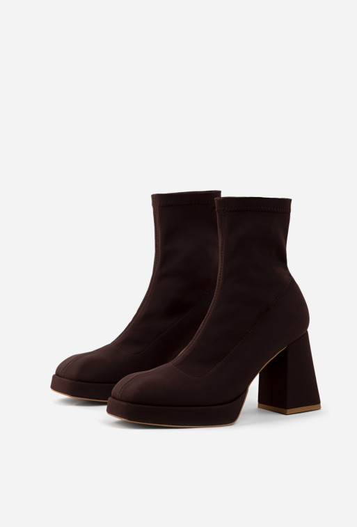 Christina brown stretch
ankle boots
