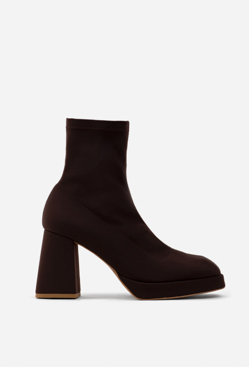 Christina brown stretch
ankle boots