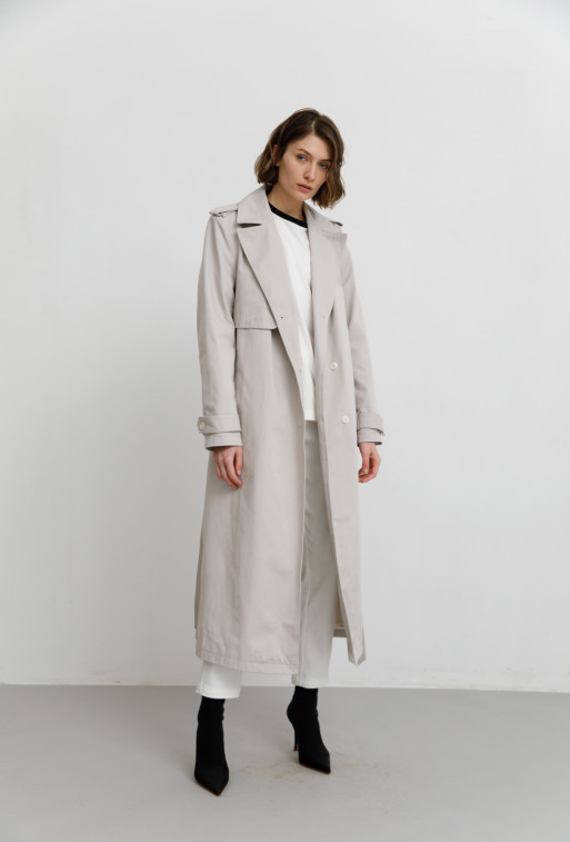 Edwin gray color
trench coat
