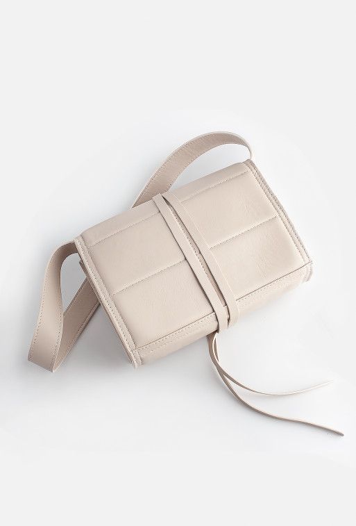 Vianne milk leather shoulder bag /gold/