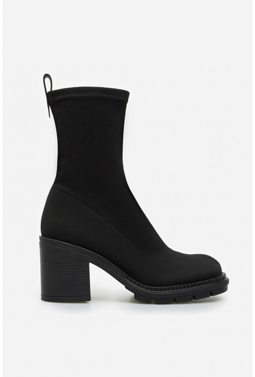 Sonya black stretch
ankle boots