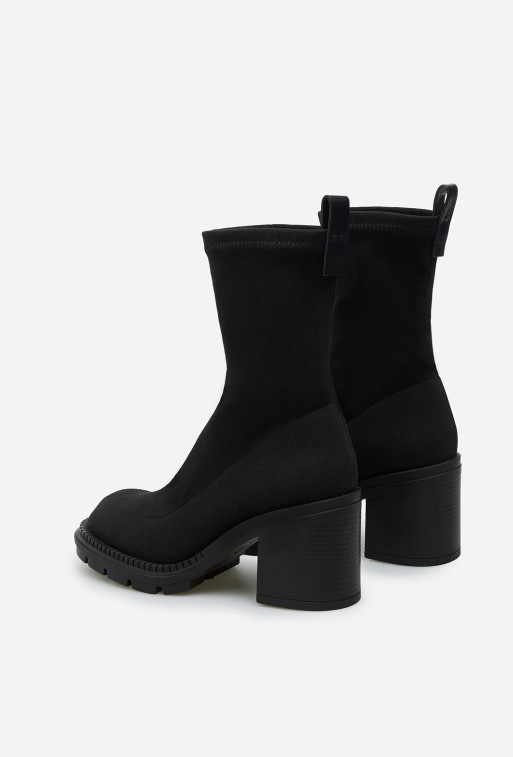 Sonya black stretch
ankle boots