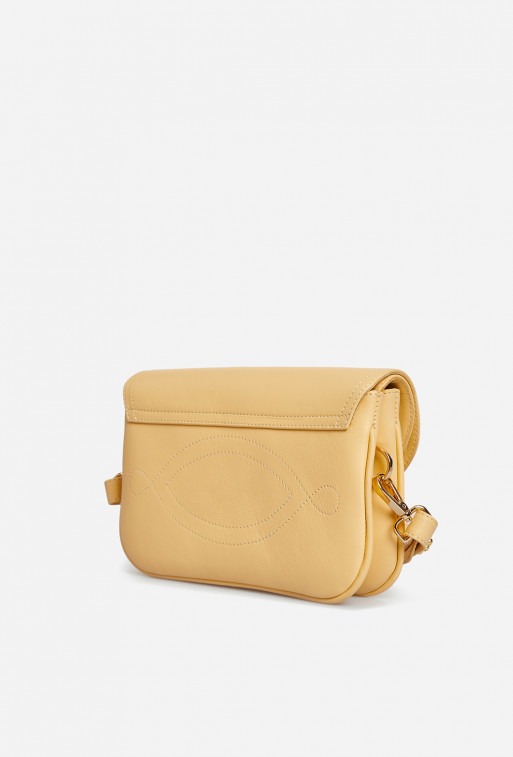 Saddle bag 2
yellow leather crossbody /gold/
