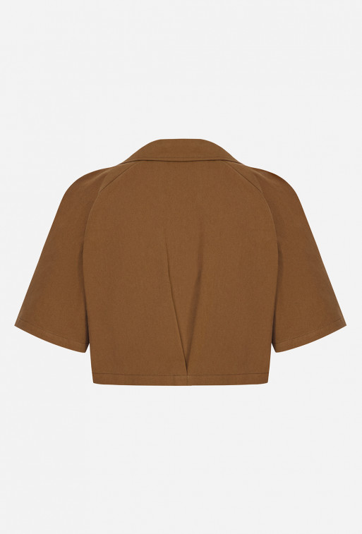 Brown short jacket