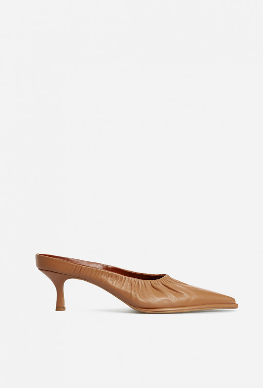 Anabel brown mules