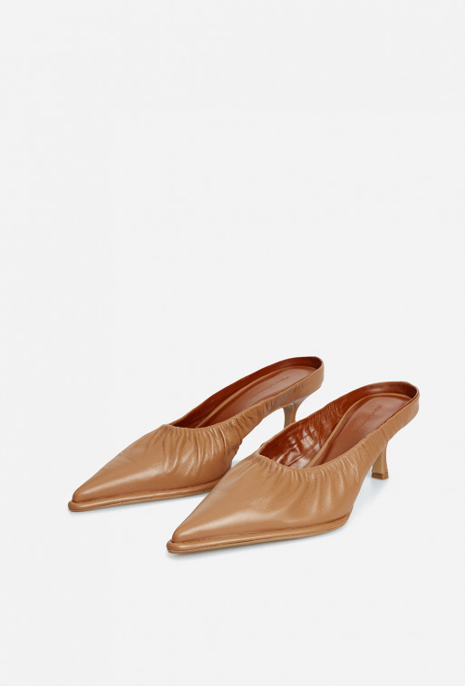 Anabel brown mules